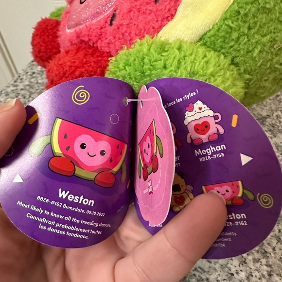 NWT 7.5” Weston sweetbumz squad BumBumz - Picture 3 of 3